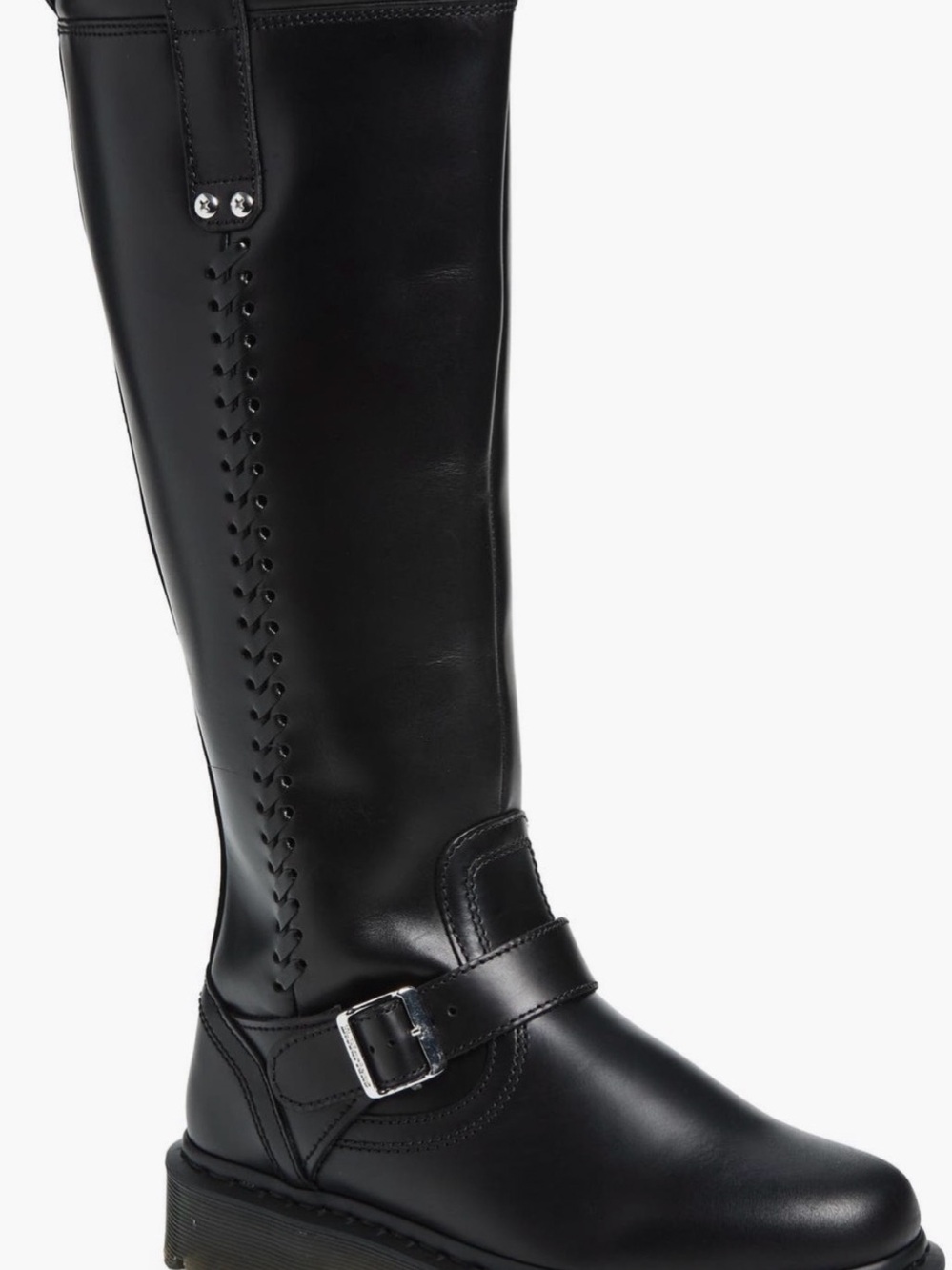 NWOB Dr. Marten’s Anistone Knee High Orleans Biker Boots - Men’s 8 / Women’s 9